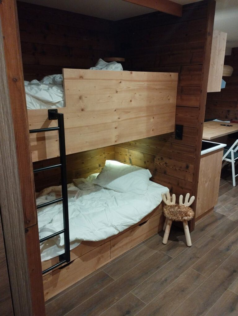 Réhabilitation d'un appartement à Courchevel